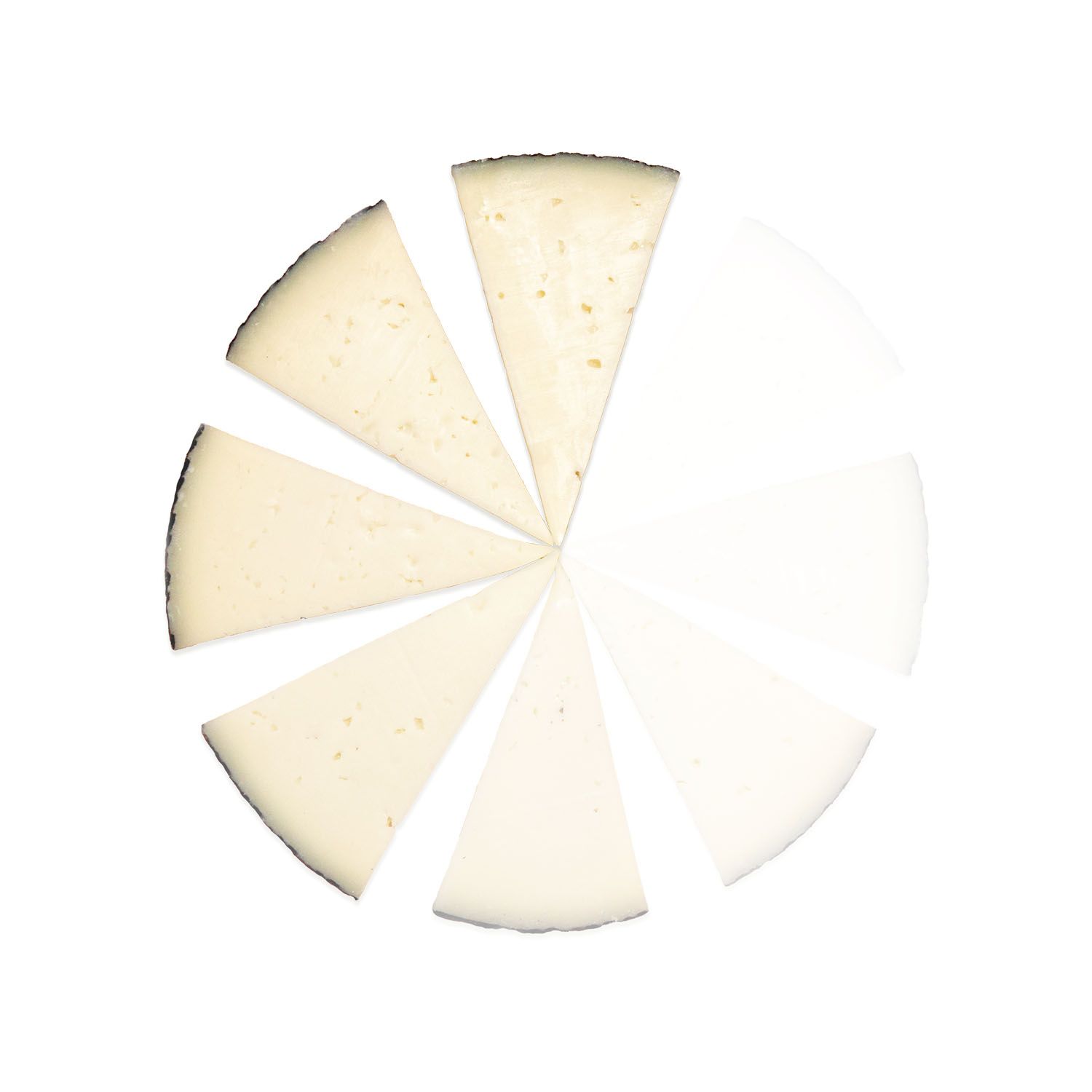 cuñas de queso representando el símbolo de loading